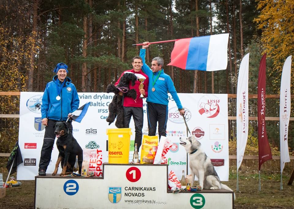 des Marais de Saint-Gratien - Canicross: Basi 2ème à la Baltic Cup 2015 - Lettonie!